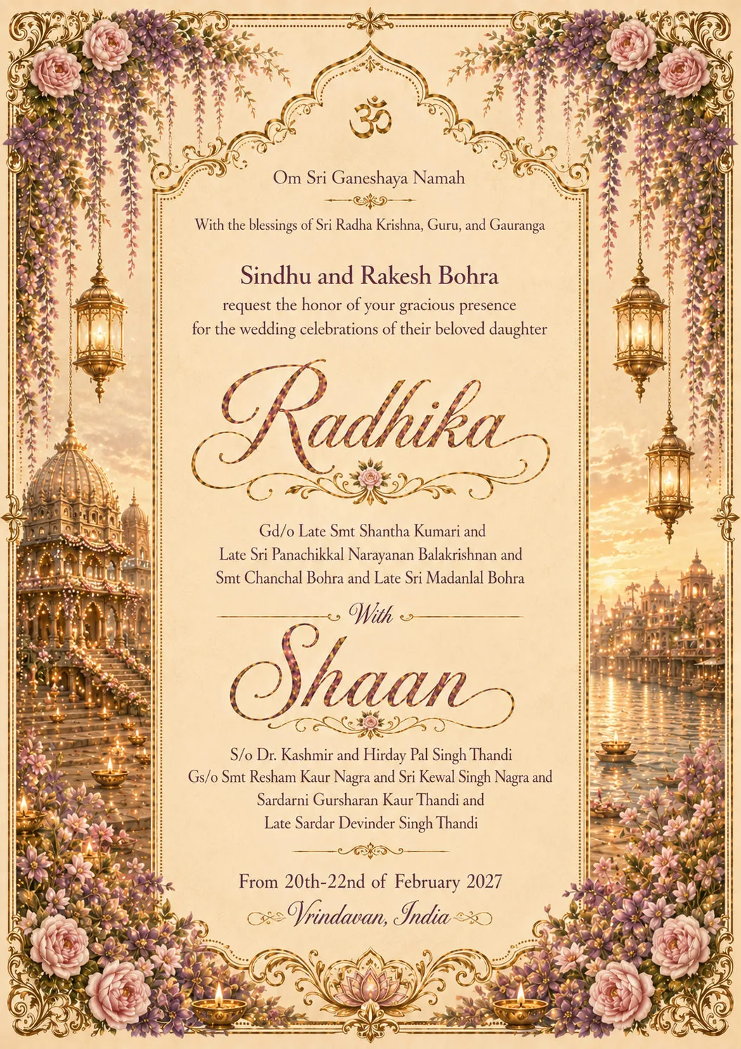 Formal invitation